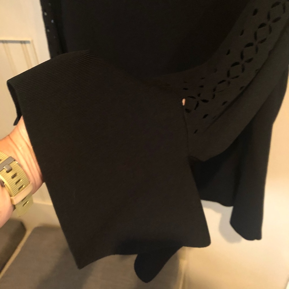 Elie Tahari fine gauge merino sweater - Picture 6 of 9